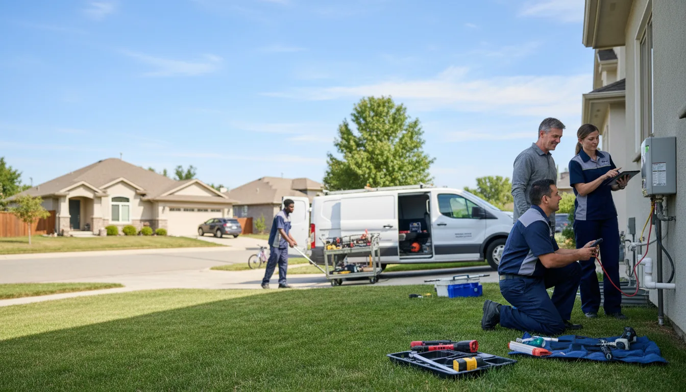 Tankless water heater service in Athens, AL